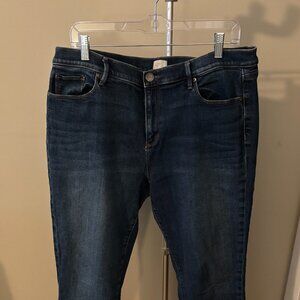 LOFT Outlet Size 14 Modern Denim Crop Jeans